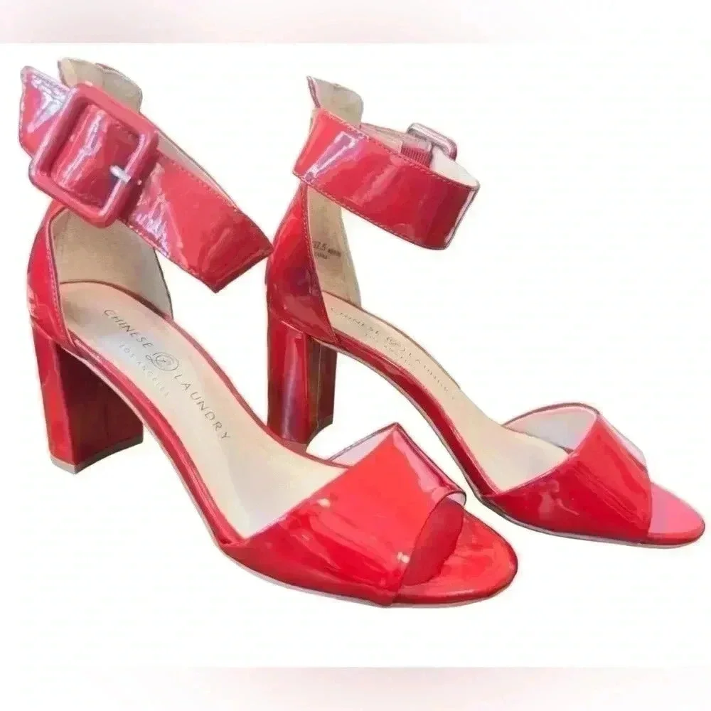 Chinese Laundry | Rumor Ankle Strap Sandal Pumps (7)